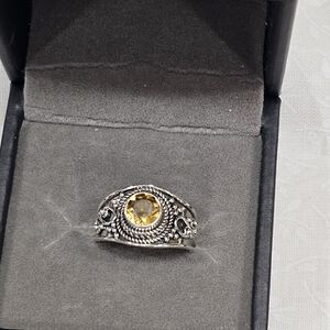 Sterling Silver Citrine Gemstone Jewelry